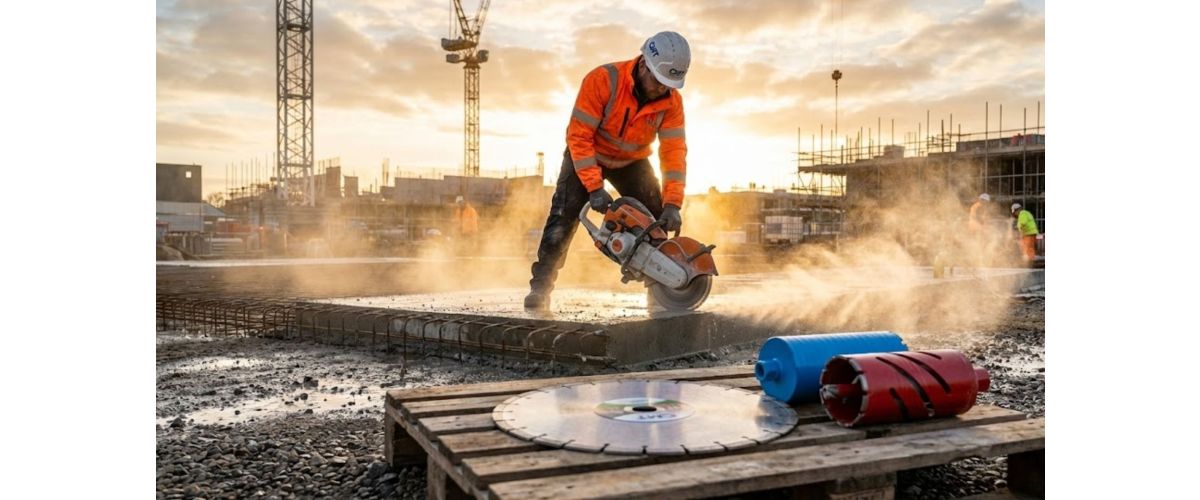 How to Choose the Right Diamond Blade for Concrete Cutting (UK Guide)
