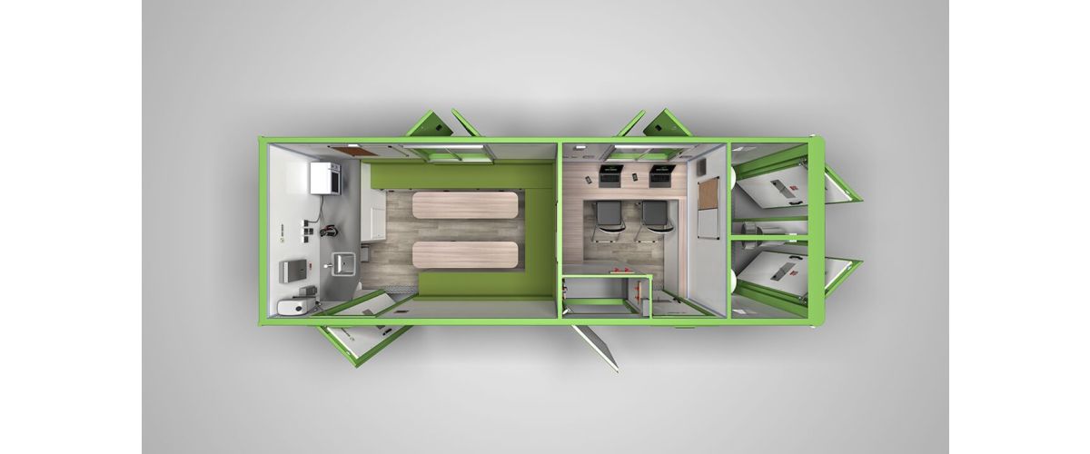 The Ultimate Towable Site Welfare Cabin