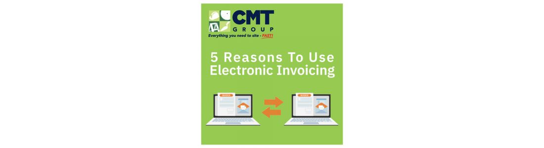 5 reasons to use e-invoicing