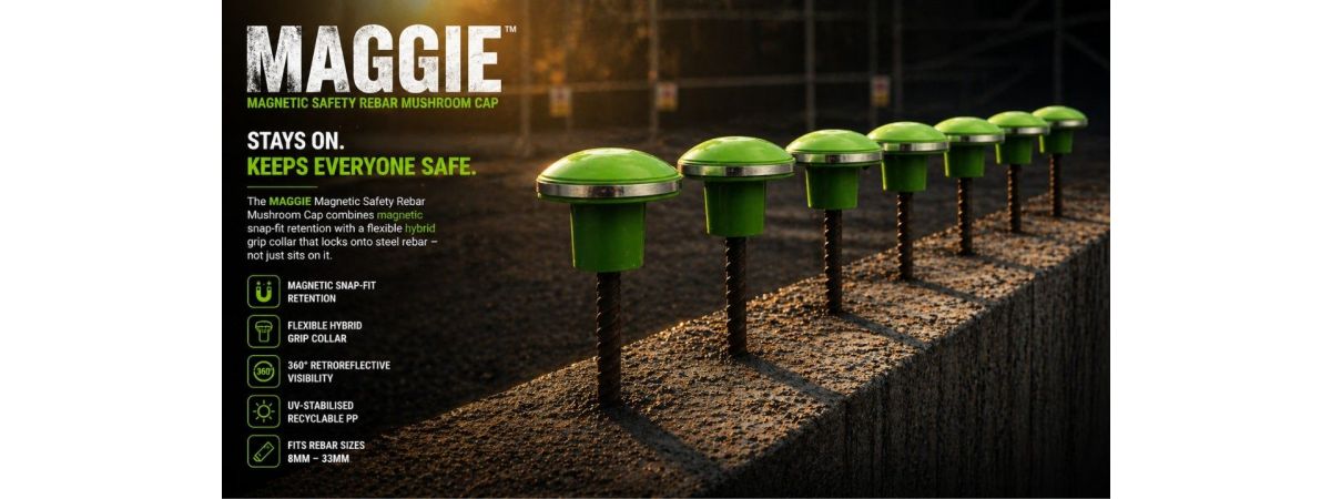Why Rebar Caps Keep Coming Off On Site and How Magnetic Technology Fixes It