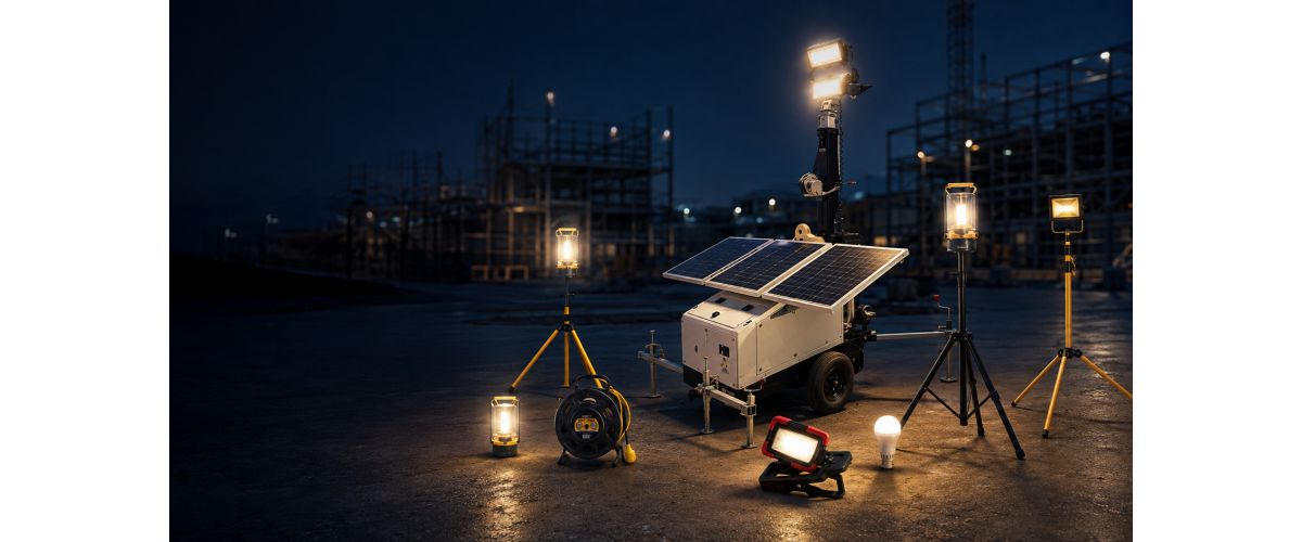 Site Lighting for UK Construction | CMT Group