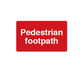 Site & Pedestrian Access Signs