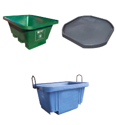 Mortar Mixing & Mortar Tubs