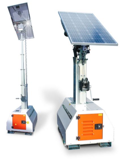 Street Lite LED-2 Solar Powered Mobile Street Lamp