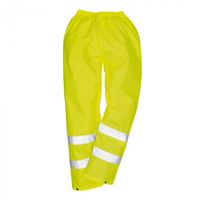 Hi Vis Nylon Rain Trousers - Yellow