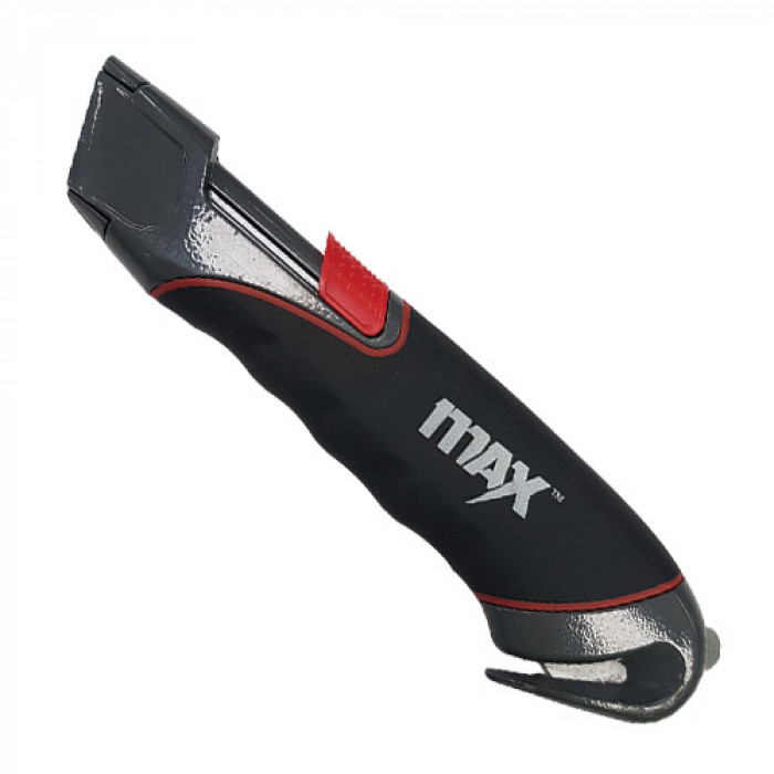 KNF004 | MAX Auto Retracting Safety Knife | Side View | CMT GROUP UK
