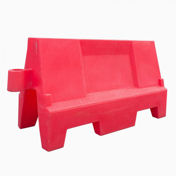 Red Stackable Road Wall Barrier
