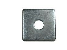 Square Plate Washers BZP - Bright Zinc Plated