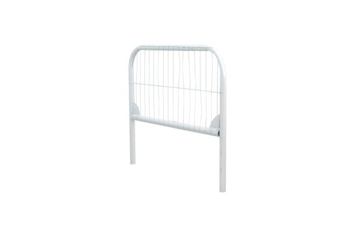 1m Mini Mesh Panel to suit EVO GATOR Road Barrier - Powdercoated White