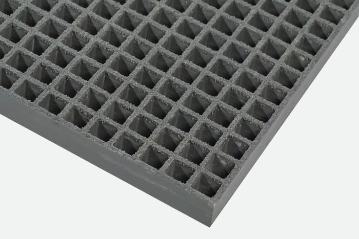 Anti-Slip GRP Grating - Grey