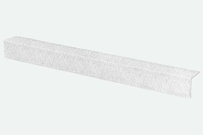 Anti-Slip GRP Stair Nosing - White