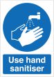 Use Hand Sanitiser Sign