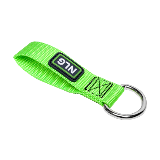 NLG Belt Loop Anchor (green) front view | CMT Group