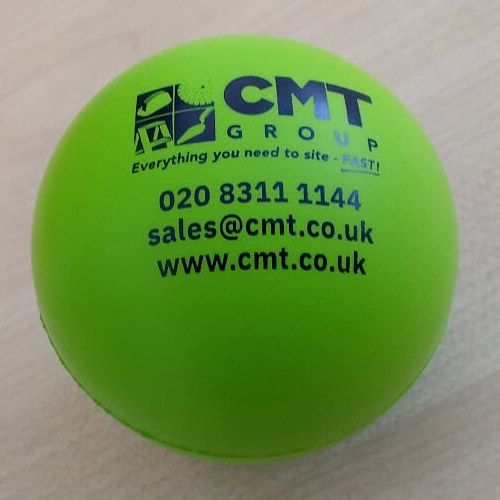 CMT Stress Ball * With Compliments *