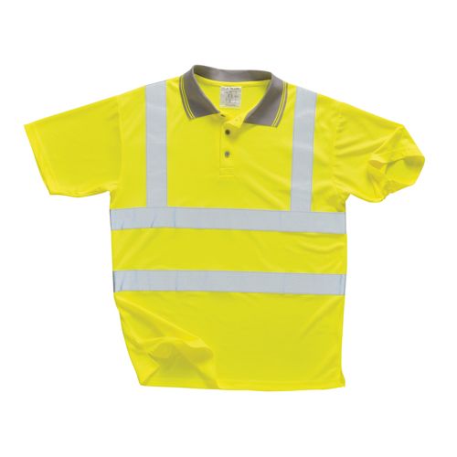 Short Sleeved Polo Shirt - Yellow