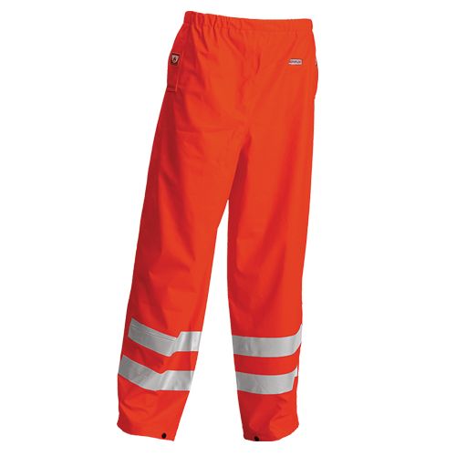 Hi Vis FR AS & Arc Rain Trouser Hi Vis Orange 2XL