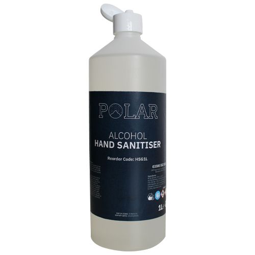 Alcohol Liquid Hand Sanitiser Gel 1 litre