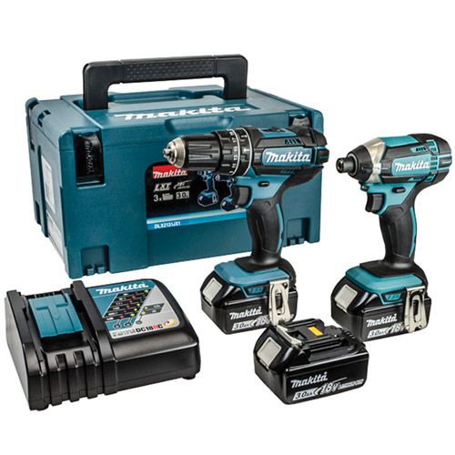 Makita Combi Drill Impact Driver Kit