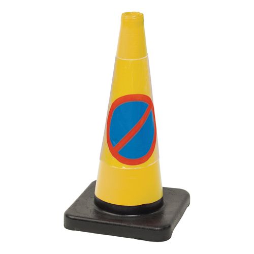 No Waiting Cone - 1 Piece Circular