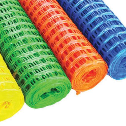 Orange Mesh Barrier Fencing 1m x 50m CMT Group