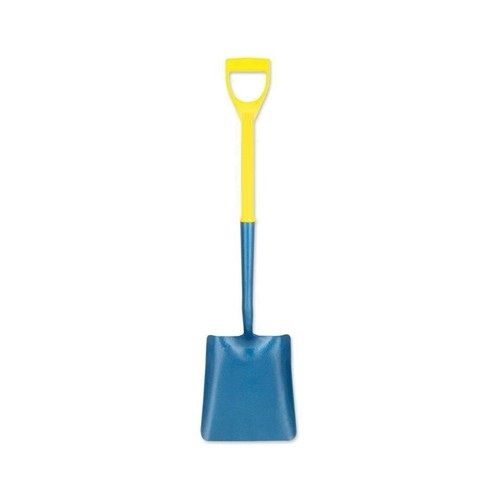 Square Mouth Shovel - Fibreglass Handle