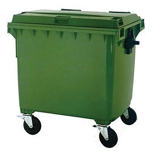 Green Wheelie Dust Bin| CMT Group UK