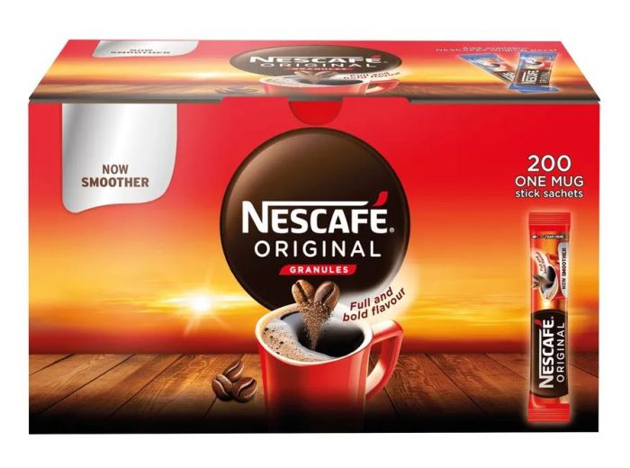Nescafe Original Instant Coffee Sticks - Pack of 200