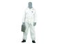 Disposable Coverall Type 5/6 SMS Fabric White with elasticated hood | CMT Group