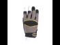 Polyco Multi‑Task 3 Synthetic Leather PVC Reinforced Glove with Three Open Fingers (MT3) 360º