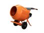 MAX Fast Mix 150 petrol cement mixer drum open, 130L capacity, 90L effective mixing volume, PL030002