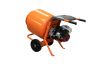 MAX Fast Mix 150 Honda GX160 petrol cement mixer, side view showing engine and wheeled frame