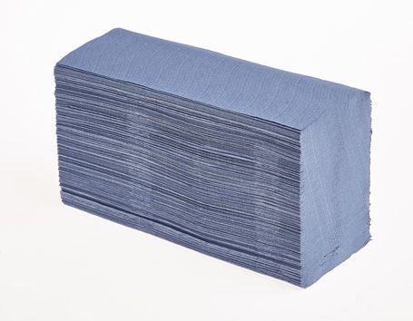 Blue Paper Hand Towels - Z-Fold | CMT Group