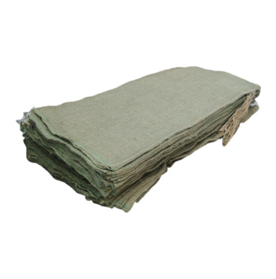 Hessian Rotproof Sandbags 14 x 33"