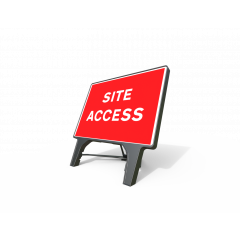 Site Access Q-Sign | 1050x750mm Rectangle
