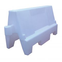 Evo Gator Water Filled Barrier 1m - White