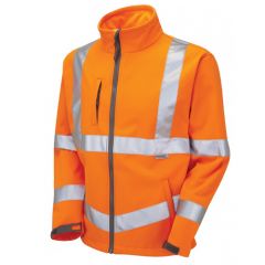 Hi Vis Contrast Soft Shell Jacket