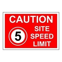 Complete Metal Road Signs (Plate, frame, clips)