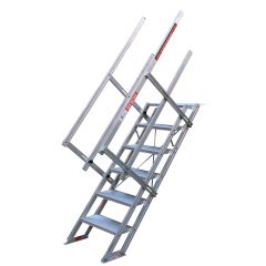 6 Step Portable Truck Access Stairs | Safesmart Access | CMT Group