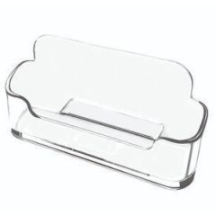 Desktop Business Card Holder - Clear