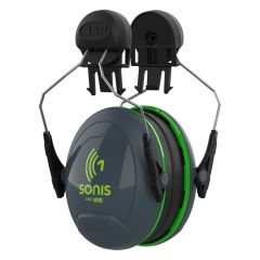 JSP Sonis 1 Low Performance Ear Defenders - Helmet Mounted - Green/Black