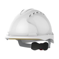 EVO®3 MICRO Peak Vented Safety Helmet (Wheel Ratchet) - White