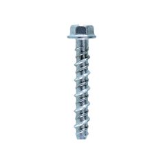 Ankerbolt - Hexagon Flange Head- Zinc Plated and Clear Passivated - 5mm x 50mm - Box of 100