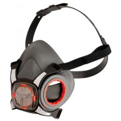 JSP Force8 PressToCheck™ Half Mask Respirator - Large (MASK ONLY)