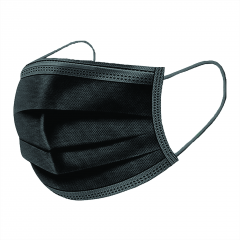 Black Surgical Face Mask | 3-Ply