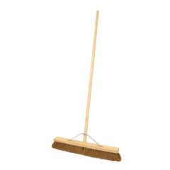 18" Coco (Soft) Broom c/w Handle & Stay