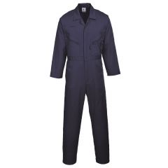 Standard Boiler Suit With Zip - Navy