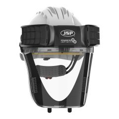 JSP Powercap Infinity Powered Air - White Helmet