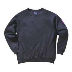 Modaflame Flame Retardant Sweatshirt - Navy
