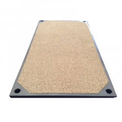 Anti Skid Steel Road Plate Trench Cover 2400 x 1200 x 19mm 