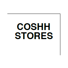 COSHH Stores Sign - PVC
